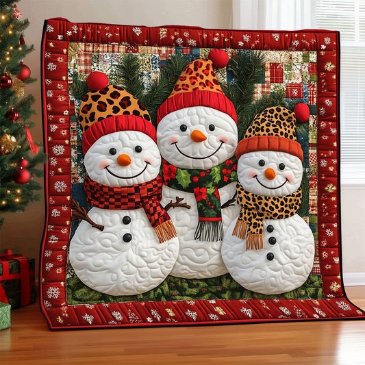 Snowman Christmas CW1411078CL Quilt