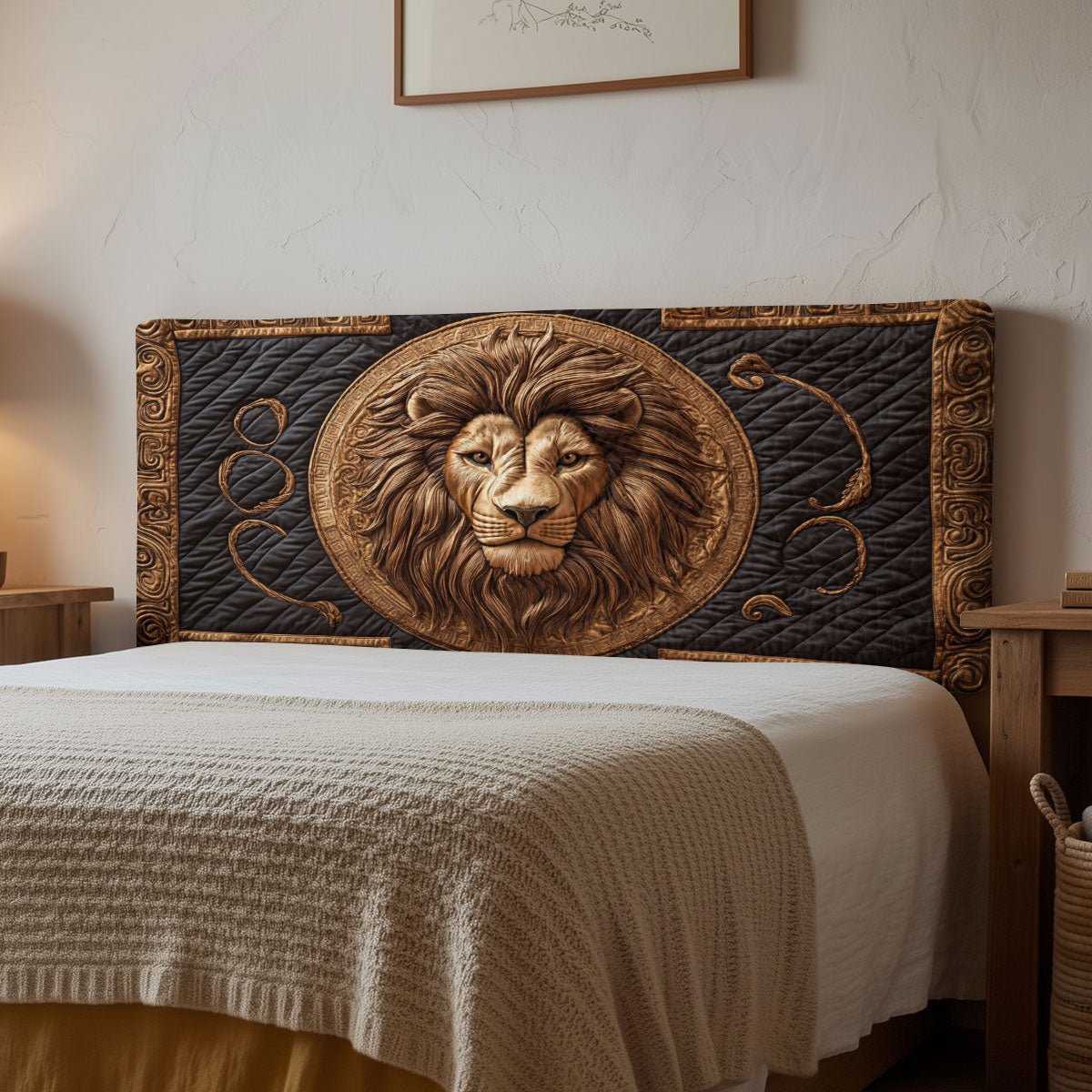 Lion Sovereign CP1912032CL Quilted Headboard Slipcover