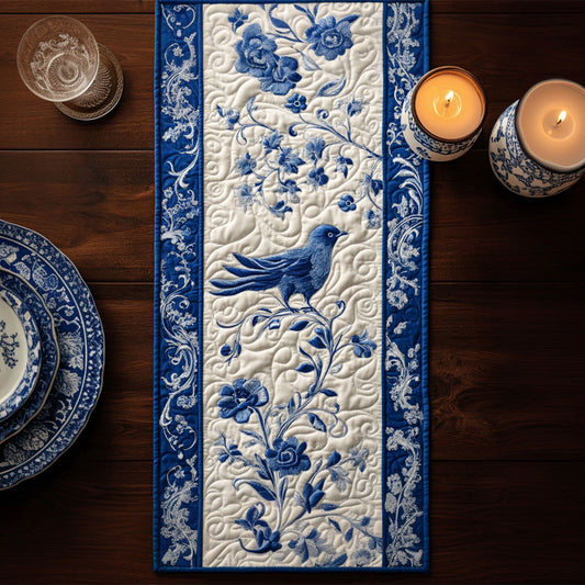 The Hovering Heart CM1405026CL Quilted Table Runner