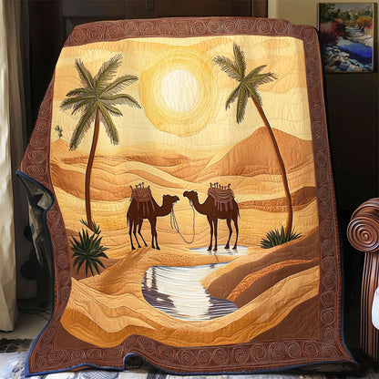 Camel In Desert WY1903003CL Quilt