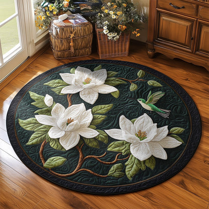 Magnolia Bird WY2203072CL Quilted Round Mat