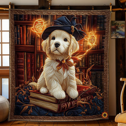 Magic Witch Dog WY2312039CL Quilt