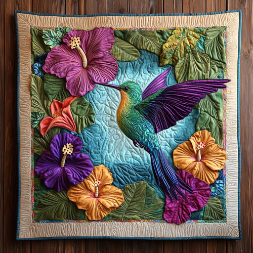 Hummingbird Bloom CW3005609CL Quilt
