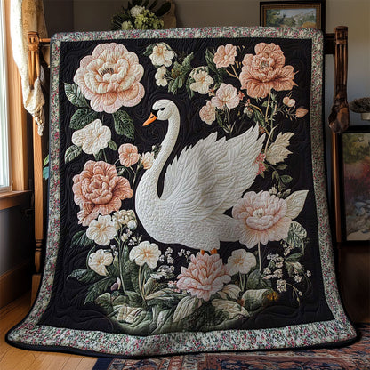 Blossom White Swan WN2203002CL Quilt