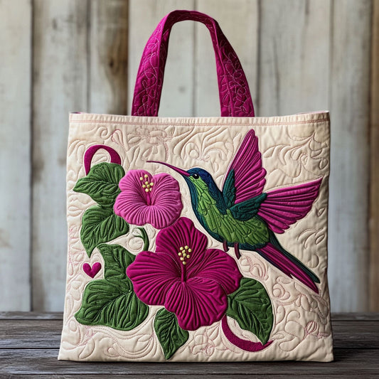 Floral Flight CP2709052CL Quilted Tote Bag