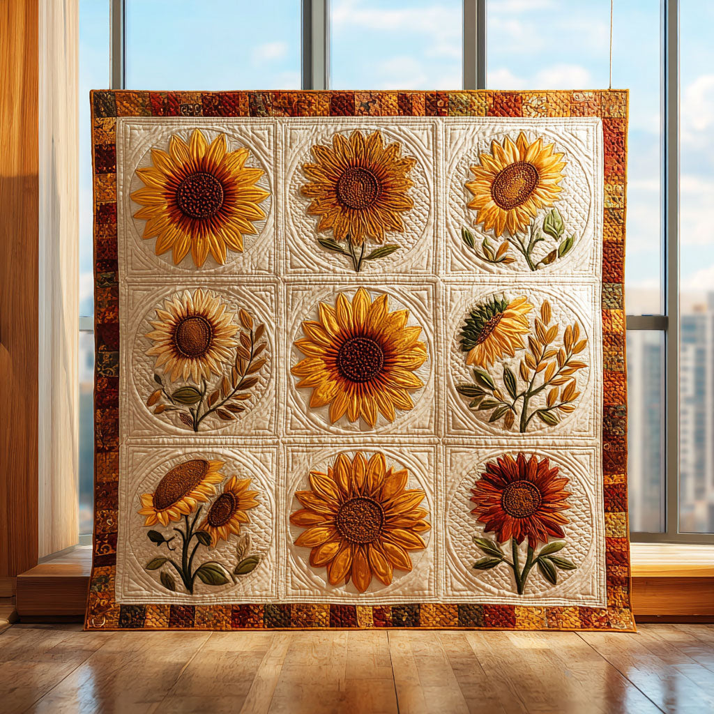 Sunny Garden CW1408057CL Quilt