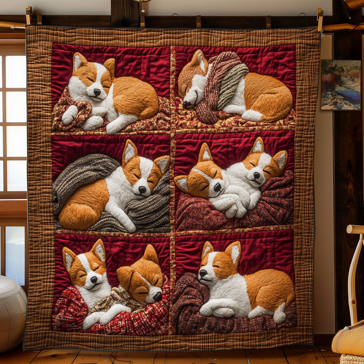 Corgi Cozy Box WN1207007CL Quilt