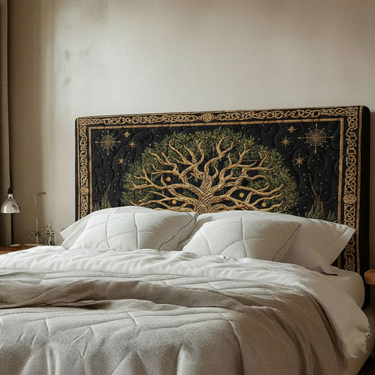 Tree Of Life WJ1112020CL Quilted Headboard Slipcover