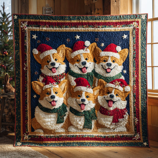 Snuggle Corgi CW1109070CL Quilt