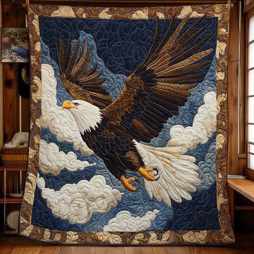 Eagle In Cloud WY1202100CL Quilt
