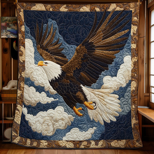 Eagle In Cloud WY1202100CL Quilt