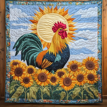 Radiant Farm Rooster CW0810010CL Quilt