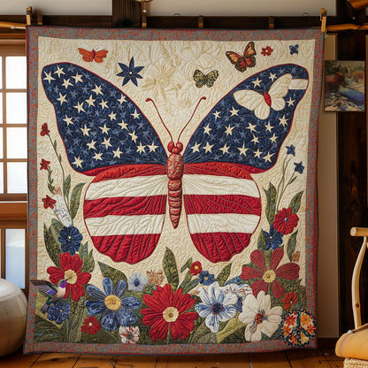 Garden Flag Butterfly WN2711024CL Quilt