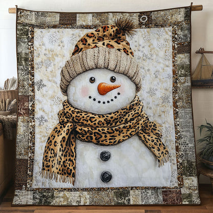 Snowflake Snowman WN1411042CL Quilt