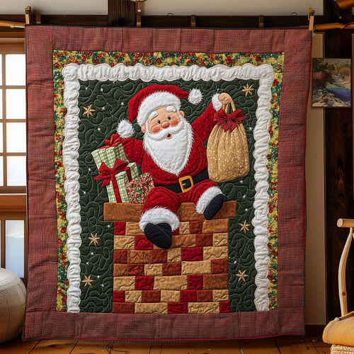 Santa Roof Pop WN1811085CL Quilt
