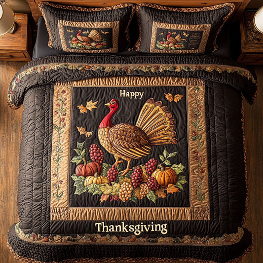 Glowing Turkey Rest WN0708045CL Duvet Cover Set