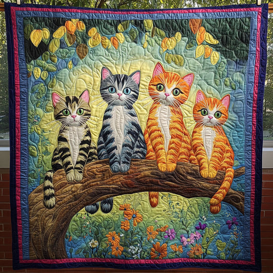 The Cat Perch WY2208079CL Quilt