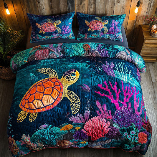 Sea Turtle CW1206039CL Duvet Cover Set