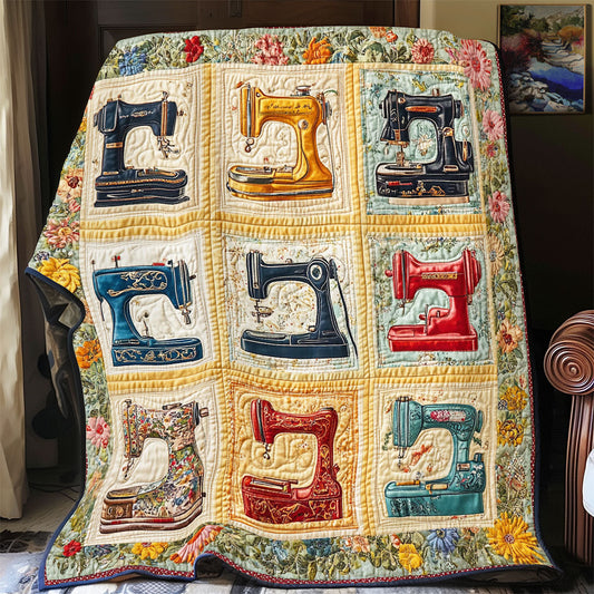 Sewing Machine Collection WY1802006CL Quilt