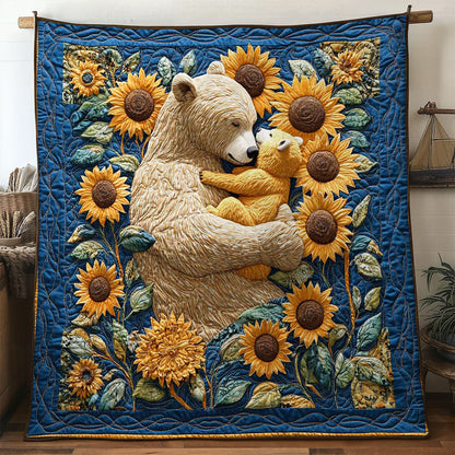 Mama Bear Sunflowers WN0404023CL Quilt