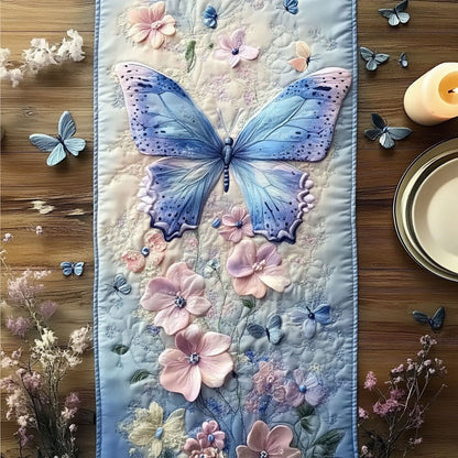 Dreamy Butterfly CW1205082CL Quilted Table Runner
