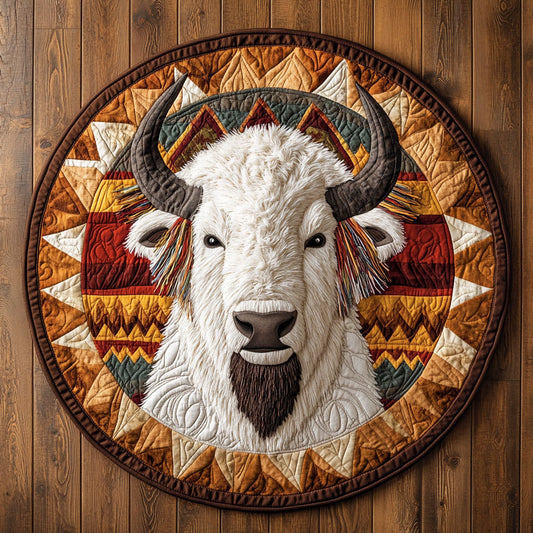 Buffalo Dawn CP1507015CL Quilted Round Mat