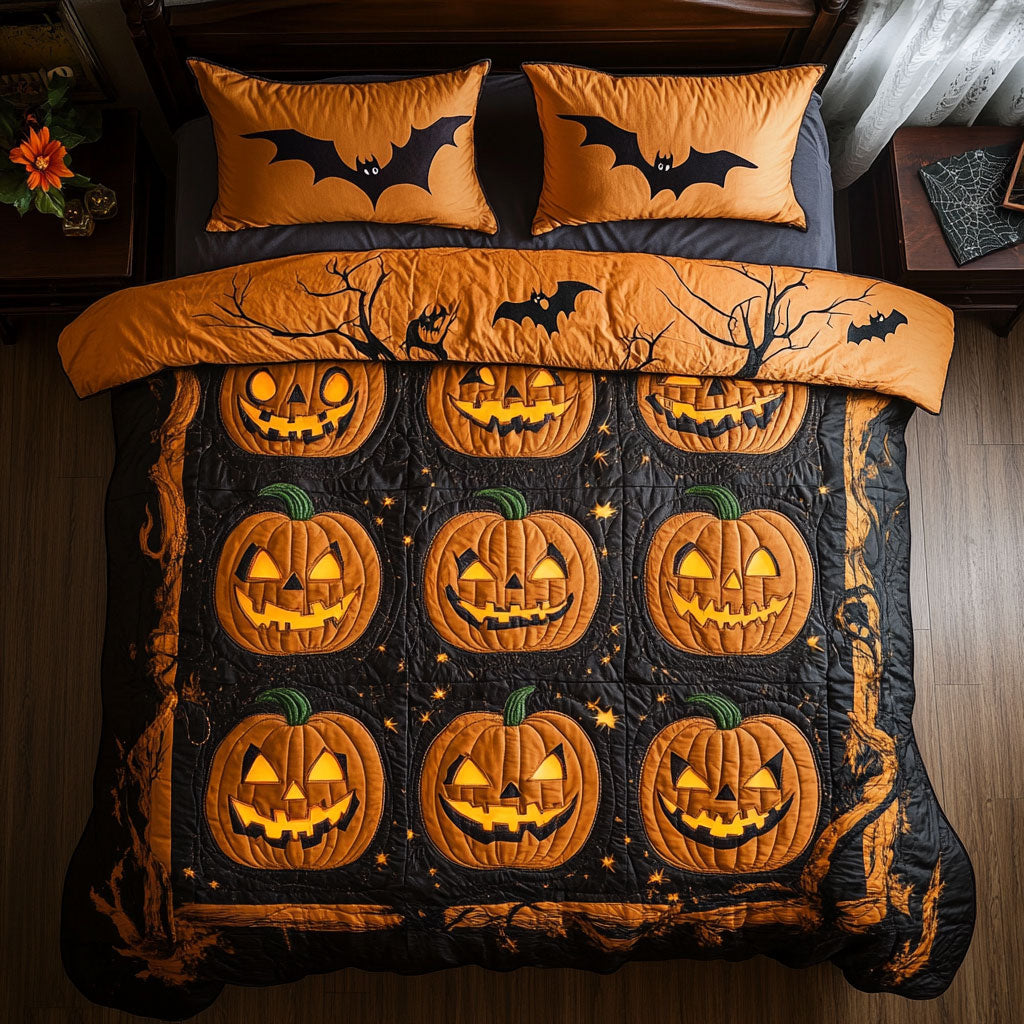 Crimson Pumpkin Rise WN0608004CL Duvet Cover Set