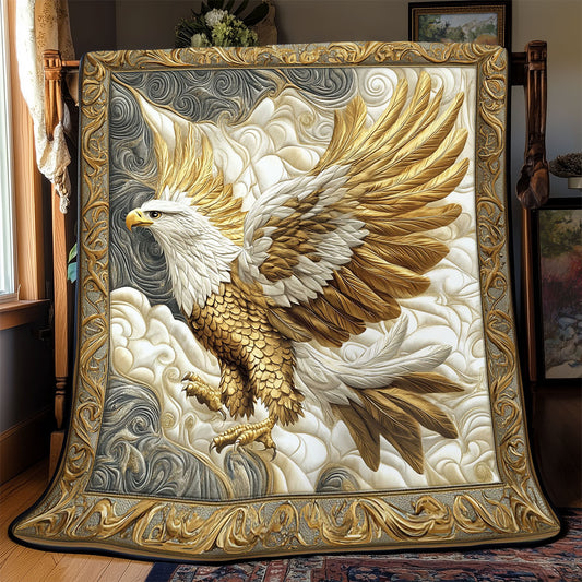 Fierce White Eagle WJ3112012CL Quilt