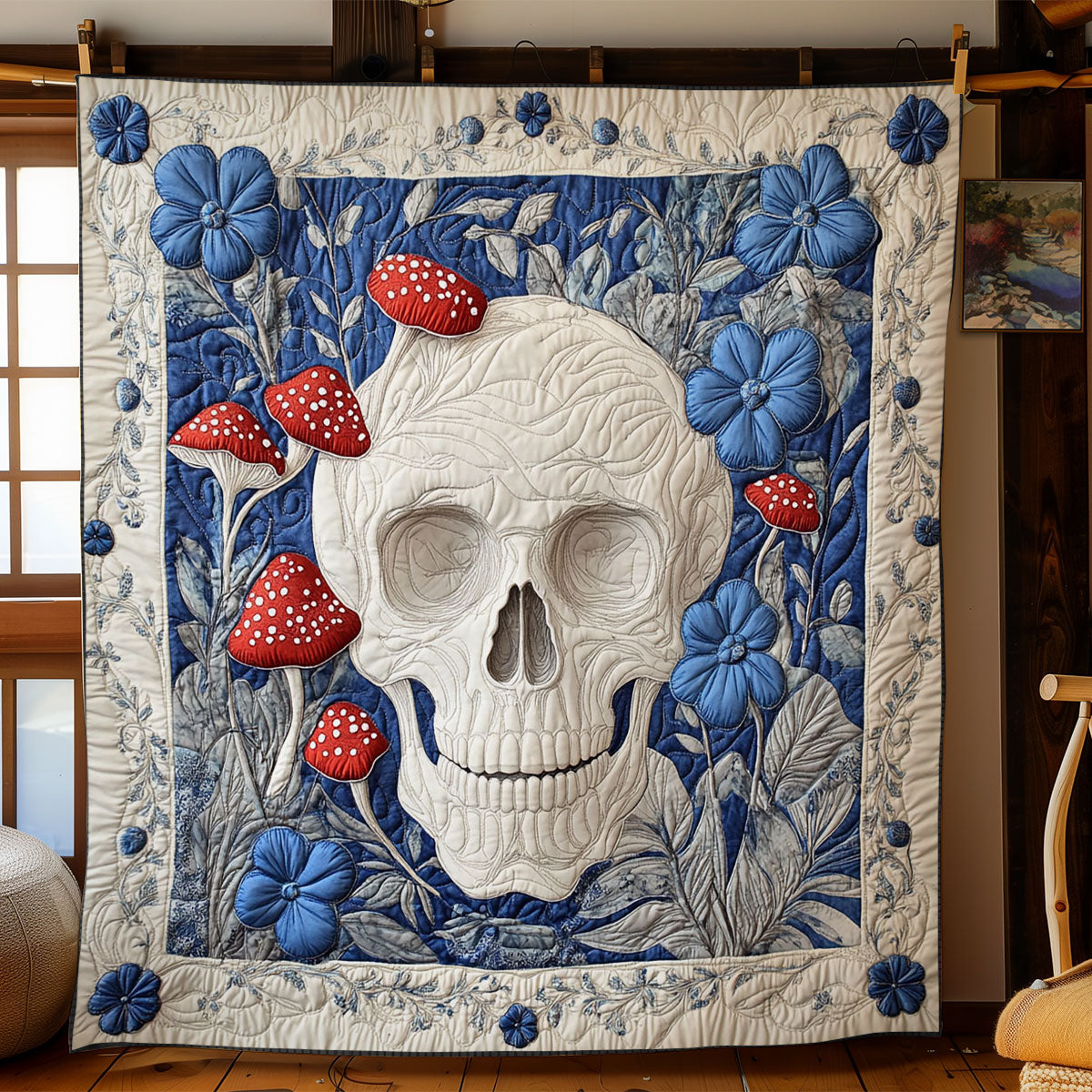 Spore Skull Dreams WN1607045CL Quilt
