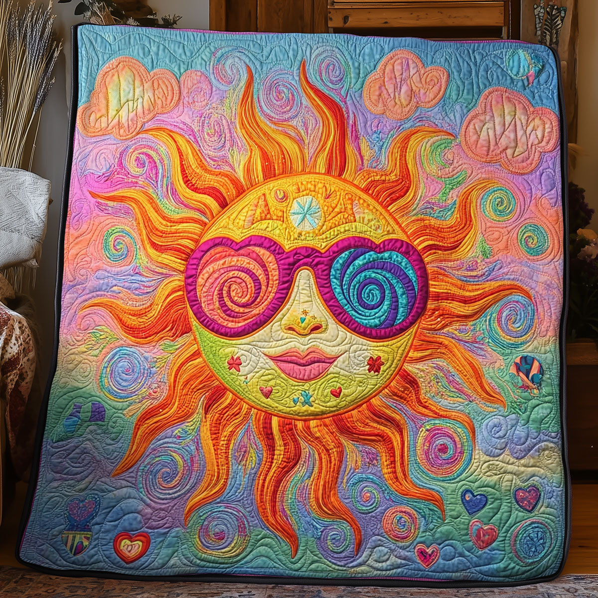 Vibrant Sun WX0406058CL Quilt