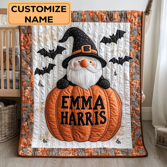 Magic Gnome CW3007042CL Personalized Baby Quilt