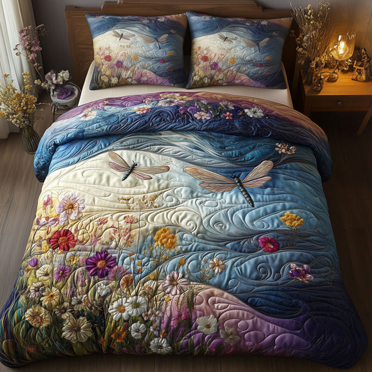 Dragonfly Meadow to Sky LT0410011CL Duvet Cover Set