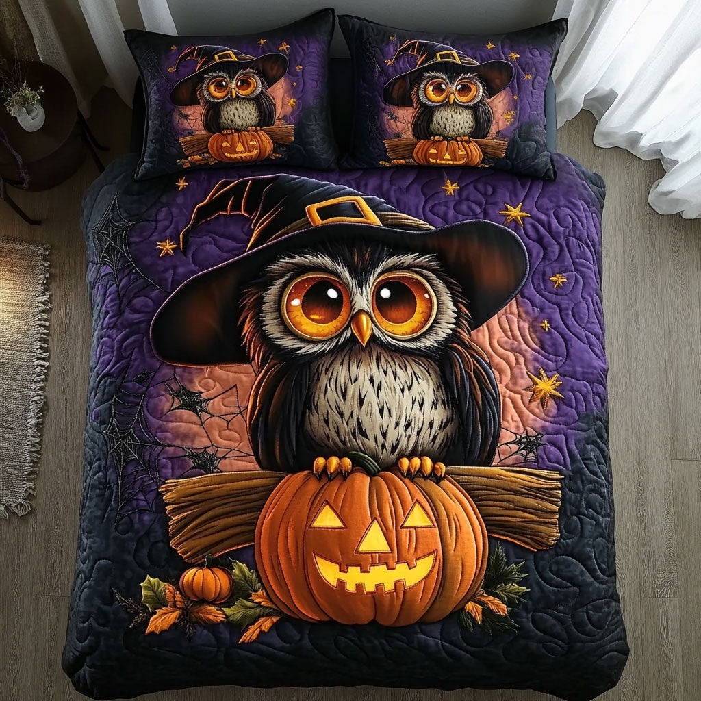 Owl Midnight Glow WN0310041CL Duvet Cover Set
