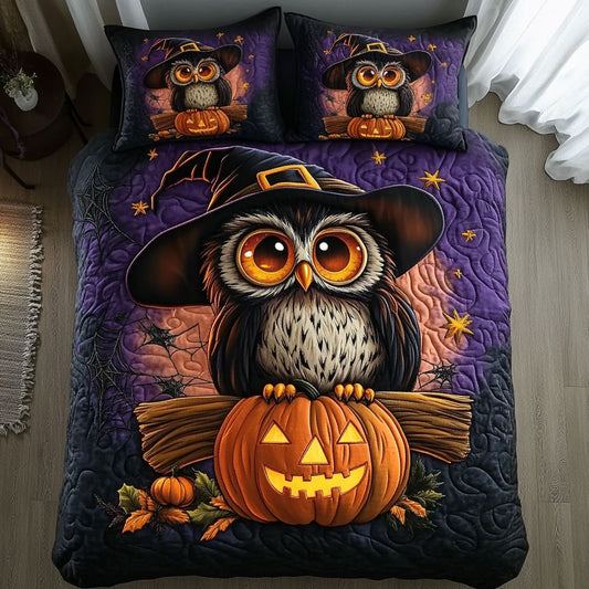 Owl Midnight Glow WN0310041CL Duvet Cover Set