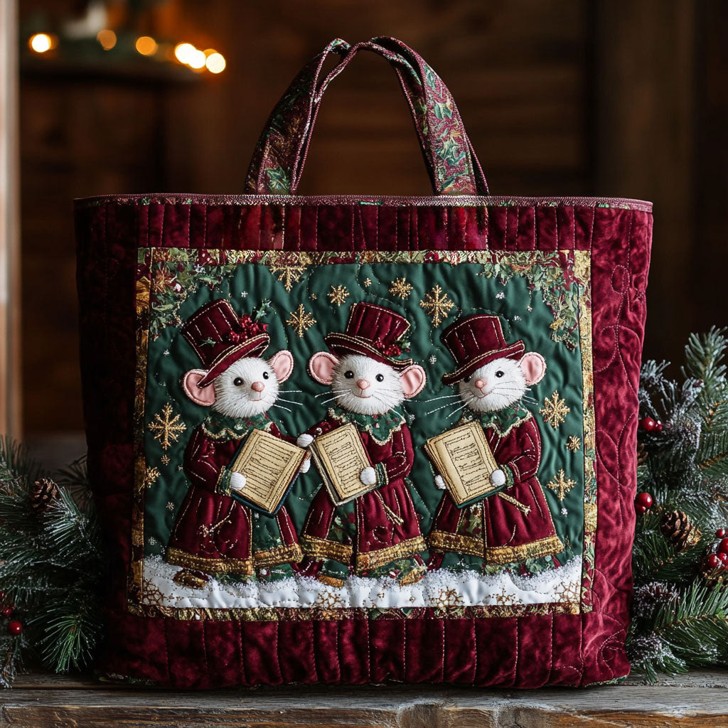 Joyful Heart Mouse WN1311061CL Quilted Tote Bag