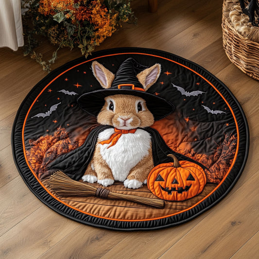 Enchanted Bunny CP0410057CL Quilted Round Mat