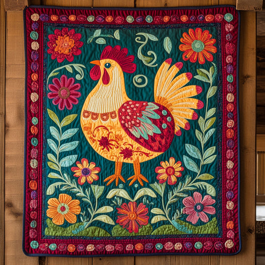 Color Chicken CP1411033CL Quilt