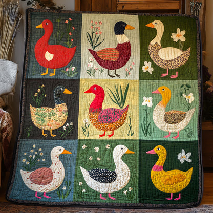 Colorful Duck WJ1005002CL Quilt