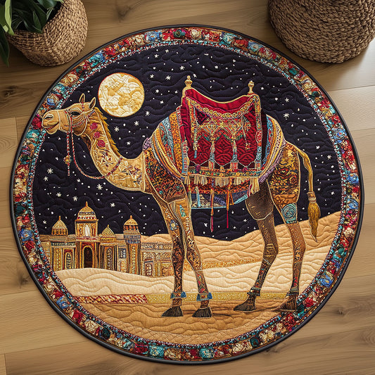 Caravan Moon WY2203031CL Quilted Round Mat