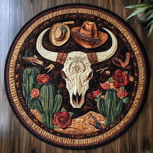 Desert Guardian CM1705001CL Quilted Round Mat