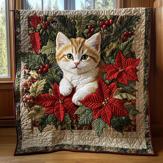Holiday Purr CP0811054CL Quilt