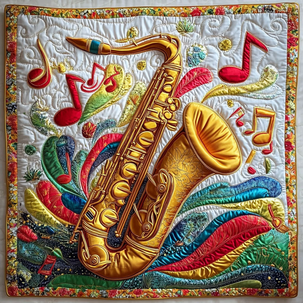 Gold Saxophone WY3012014CL Quilt