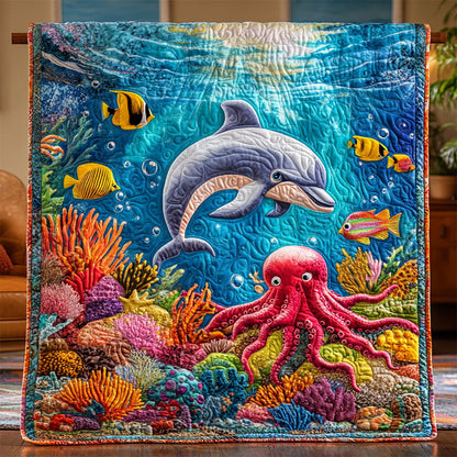 Sea Life WJ0504014CL Quilt