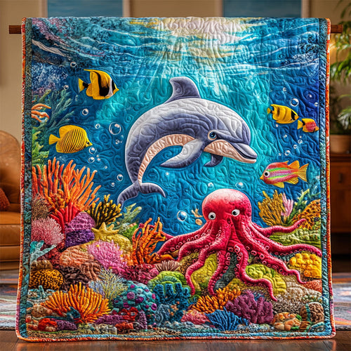 Sea Life WJ0504014CL Quilt