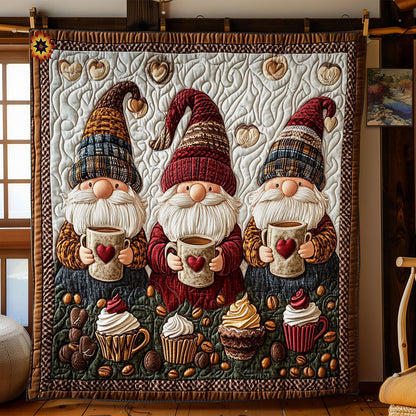 Teabreak Gnome WY2712067CL Quilt