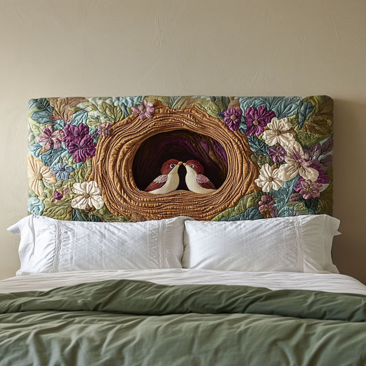 Loving Bird QA2812003CL Quilted Headboard Slipcover