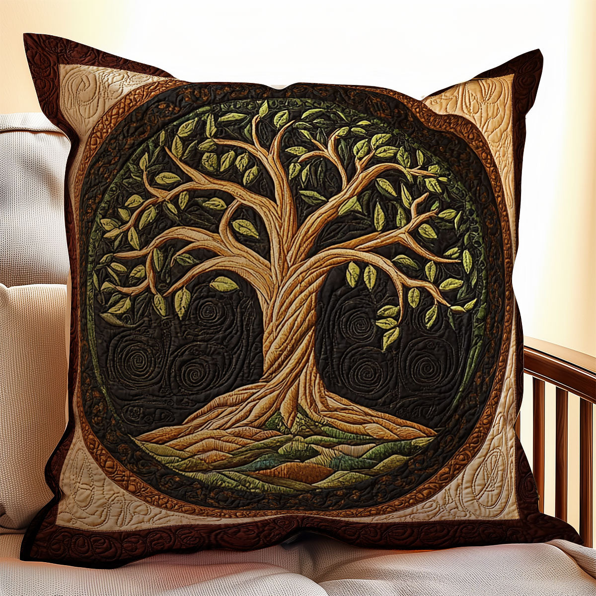 Tree Of Life WX2201154CL Quilt Pillow Case