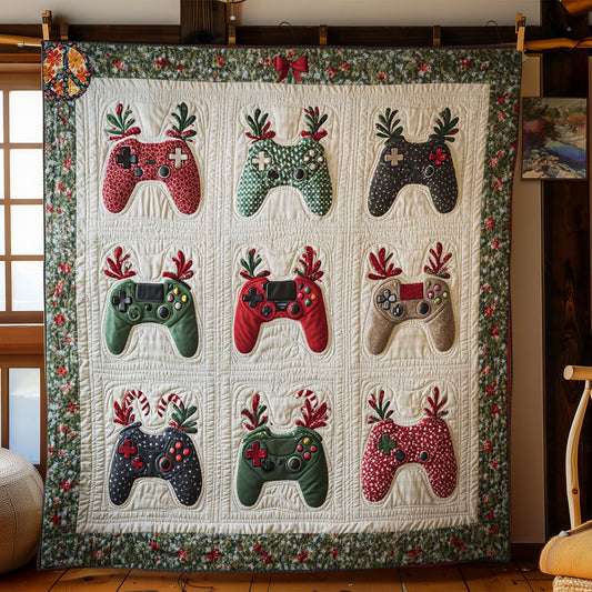 Gamer’s Christmas WN2311026CL Quilt