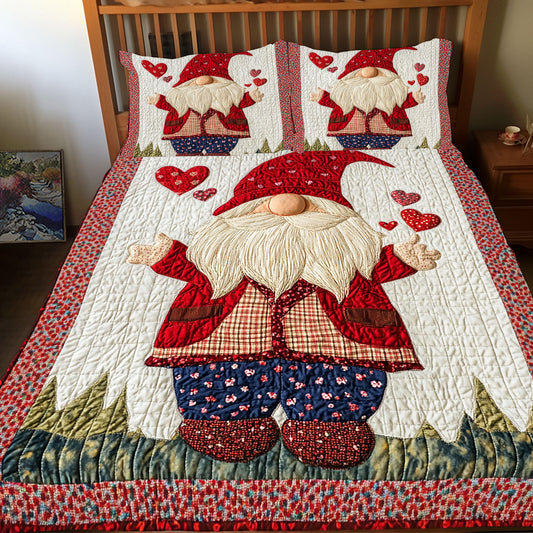Gnome Heart WX0412073CL Duvet Cover Set