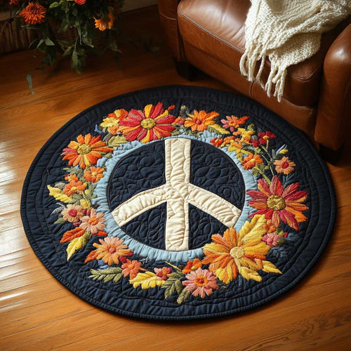 Eternal Peace WN1803083CL Quilted Round Mat